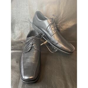 KENNETH COLE Reaction Men's Oxford Style Dress Shoes Sz 11-M Black Leather Laces